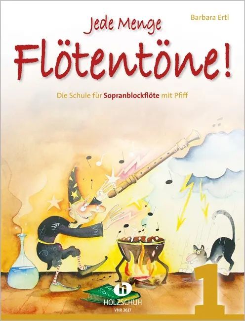 Noten Jede Menge Flötentöne Band 1 VHR 3617 Holzschuh Sopranblockflöte B. Ertl_00033678_