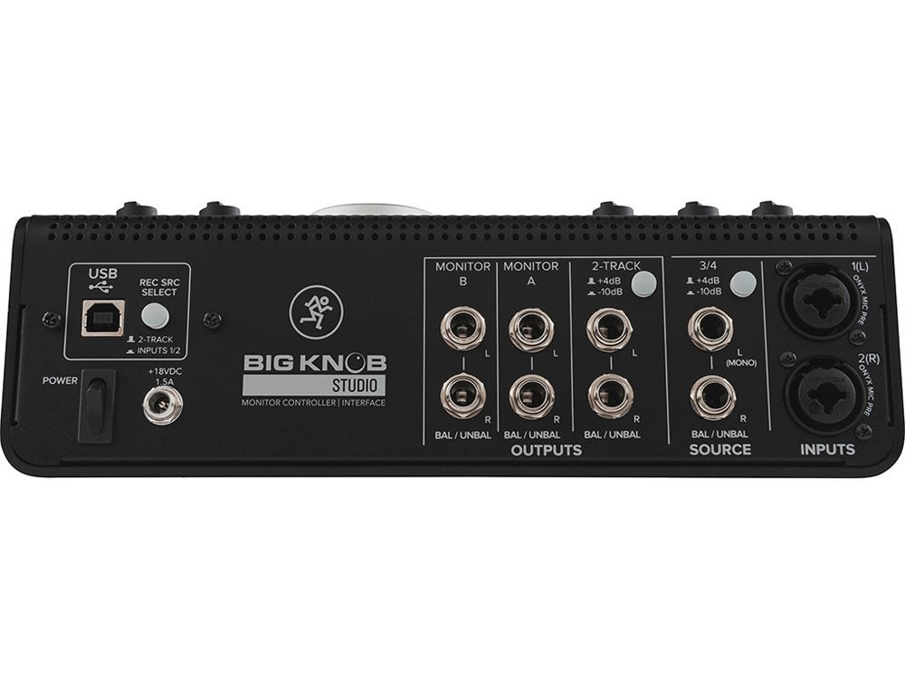 Mackie Big Knob Studio  Aktiver Monitor Controller und USB Audiointerface