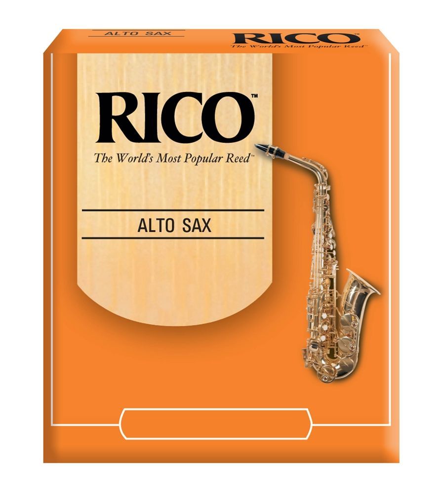 Daddario WoodWinds 3,0 Rico Blatt Altsaxophon unfiled, das RICO Standardblatt