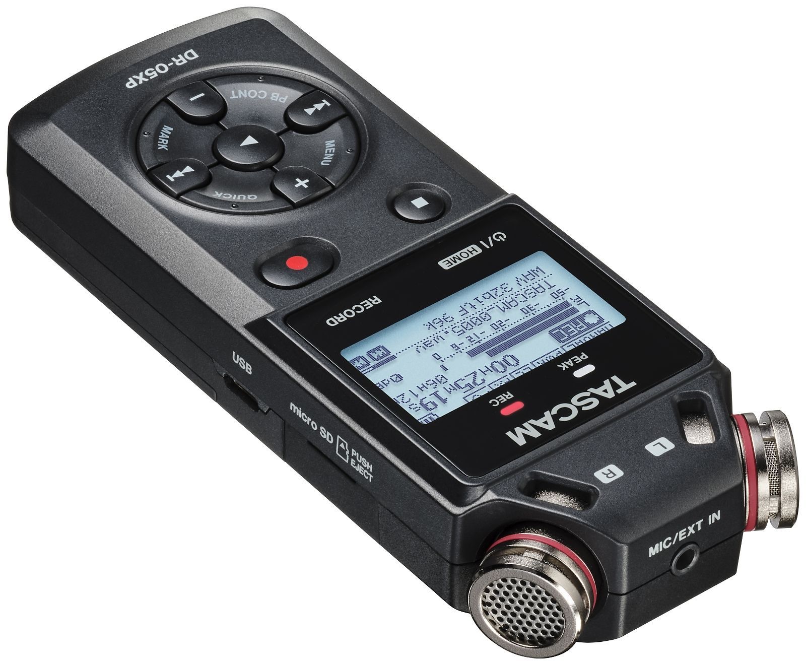 Tascam DR-05XP Tragbarer Stereo-Audiorecorder und USB-Interface_00053927_