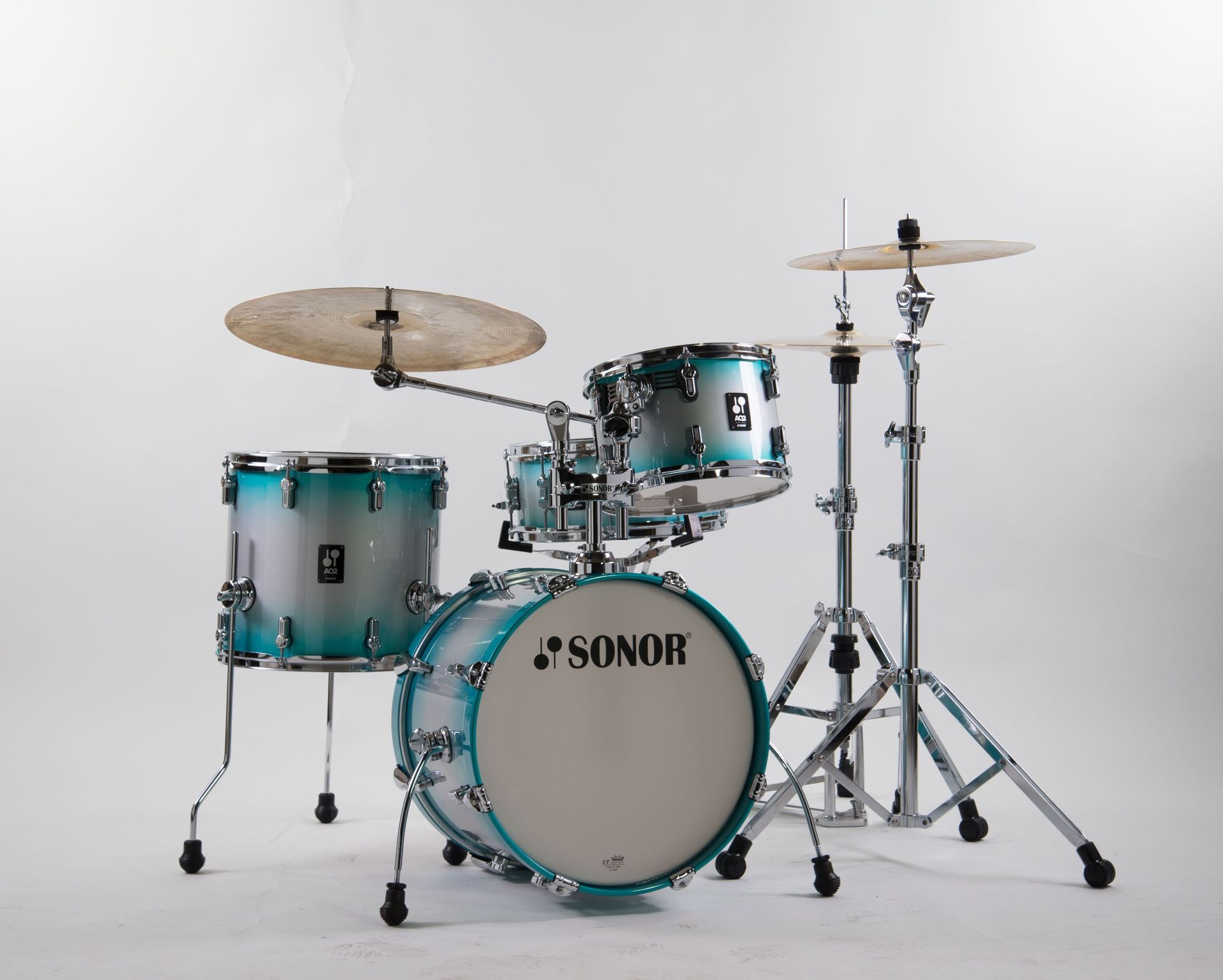 Sonor AQ2 Bop Set ASB aqua silver burst 18/12/14/ 14"x6" Snare