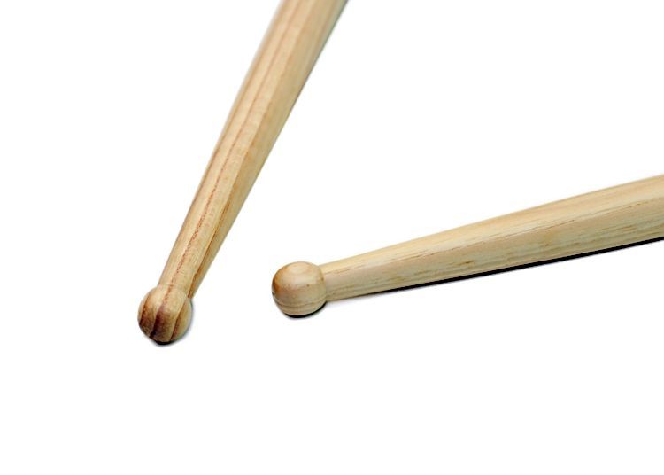 Rohema Step 707 Rounded Tip Hickory Drumsticks 61305