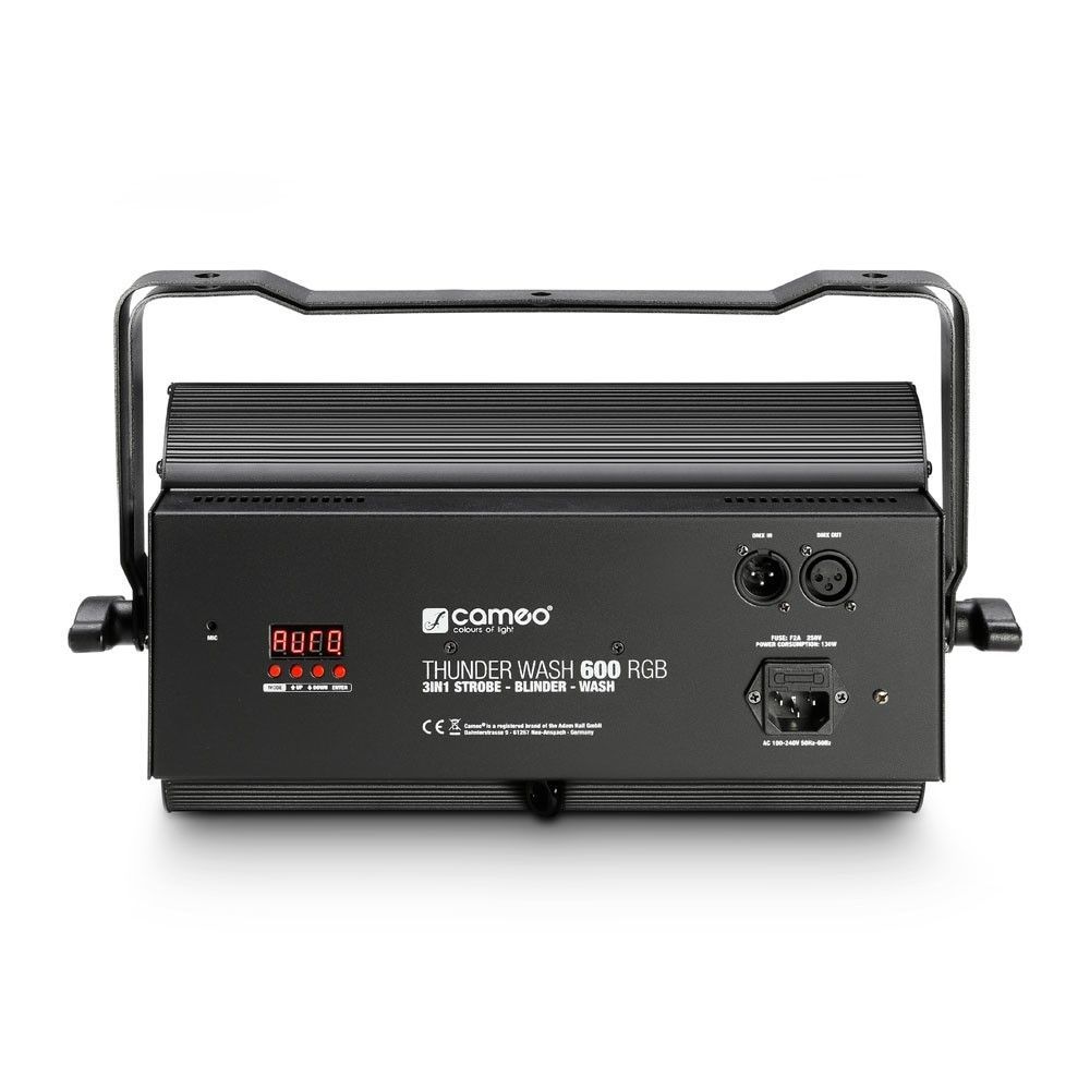 Cameo Thunder Wash 600 RGB Lichteffekt 3 in 1 Strobe, Blinder und Wash Light Cameo Thunder Wash 600 RGB Lichteffekt 3 in 1 Strobe, Blinder und Wash Light