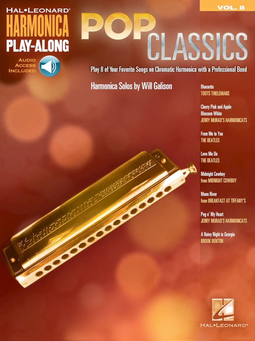 Noten Mundharmonika Pop classics Harmonica Play-Along Volume 8 HL 00001090