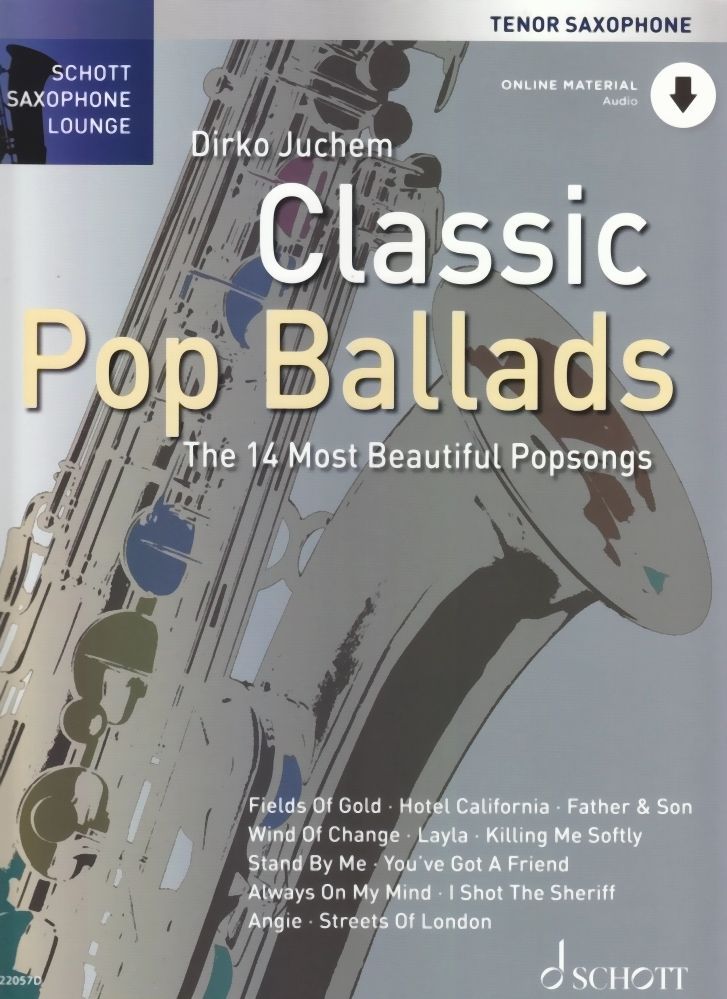 Noten 14 unsterbliche Classic Pop Ballads Tenorsaxophon - download MP3 ED 22057D_00031914_
