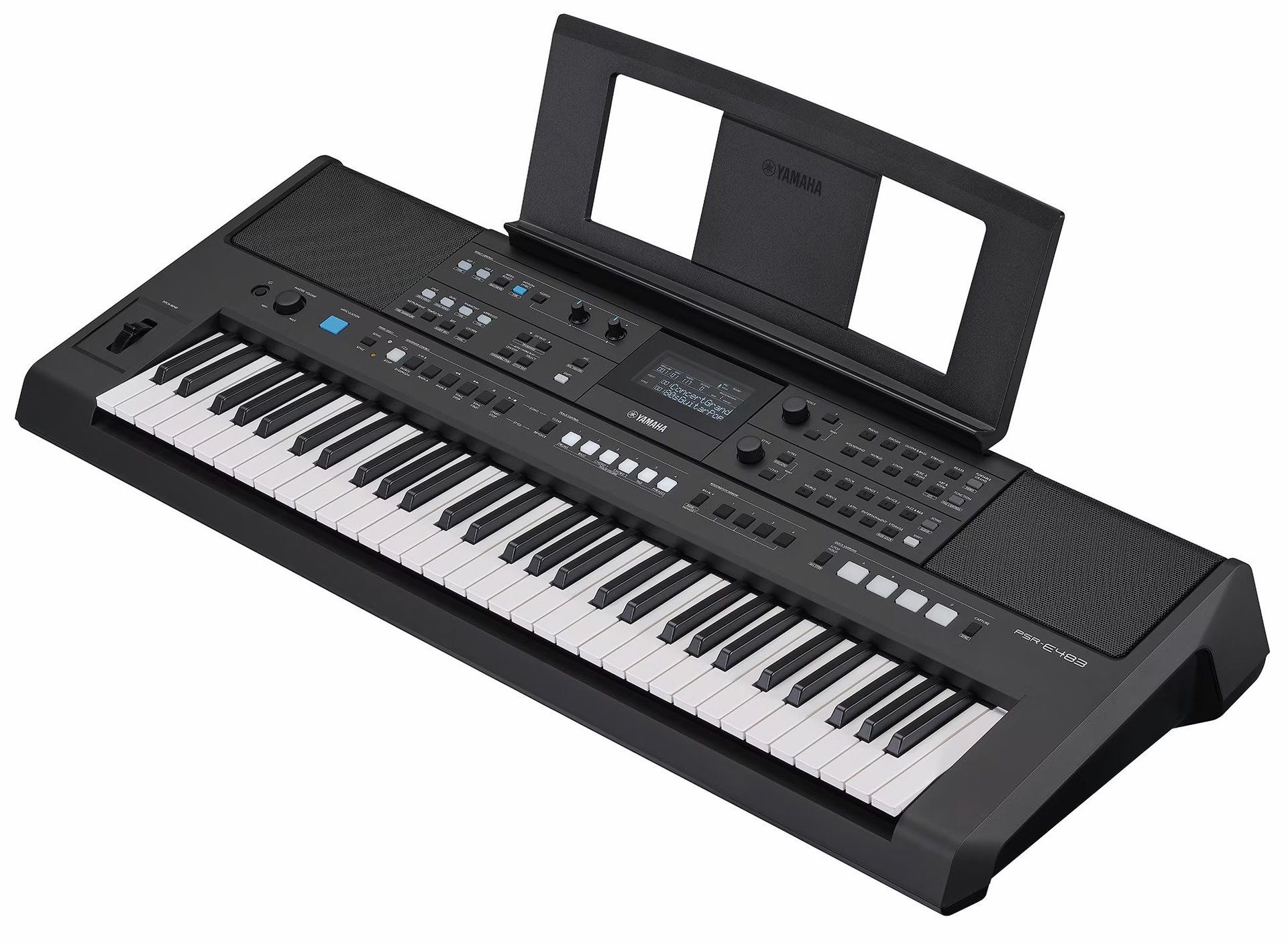 Yamaha PSR-E483 Keyboard mit 860 Klangfarben 