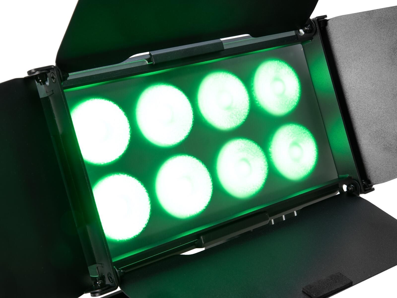 EUROLITE Multiflood IP 8x10W RGBW Wash LED Scheinwerfer Outdoor_00053998_