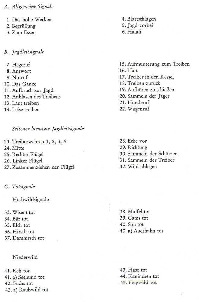 Noten Die Deutschen Jagdsignale 1 BLV Verlag 11939  für´s Jagdhorn_00010125_