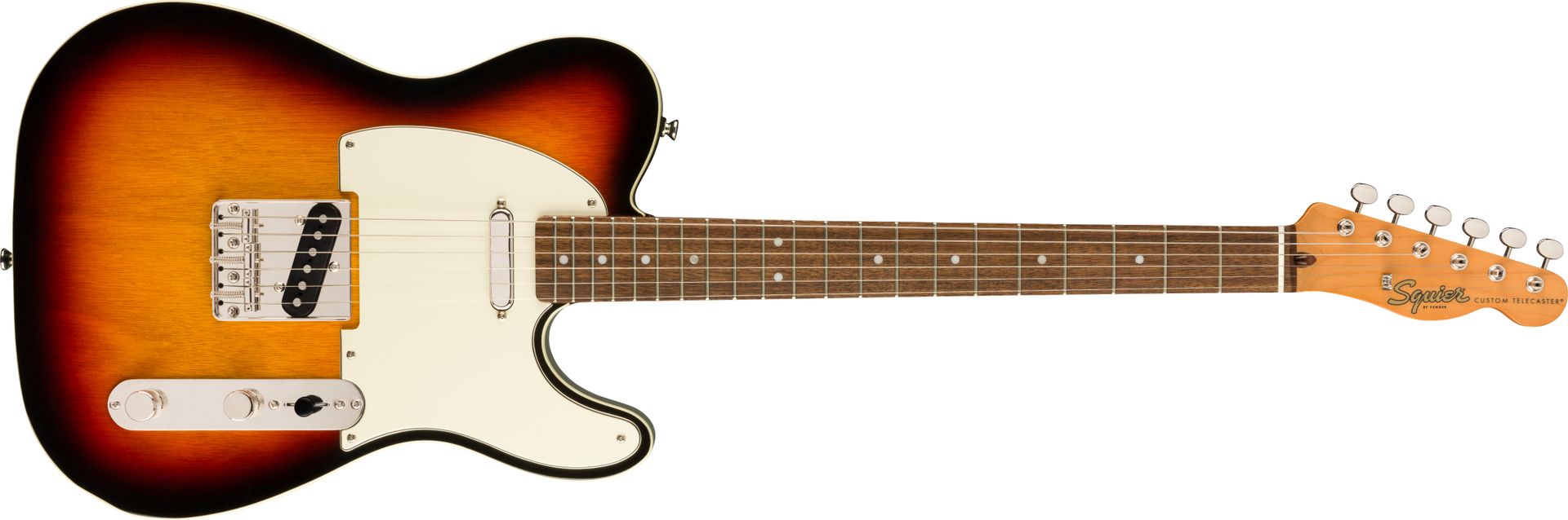 Squier Classic Vibe '60s Custom Telecaster® LRL 3-Color Sunburst_00041927_