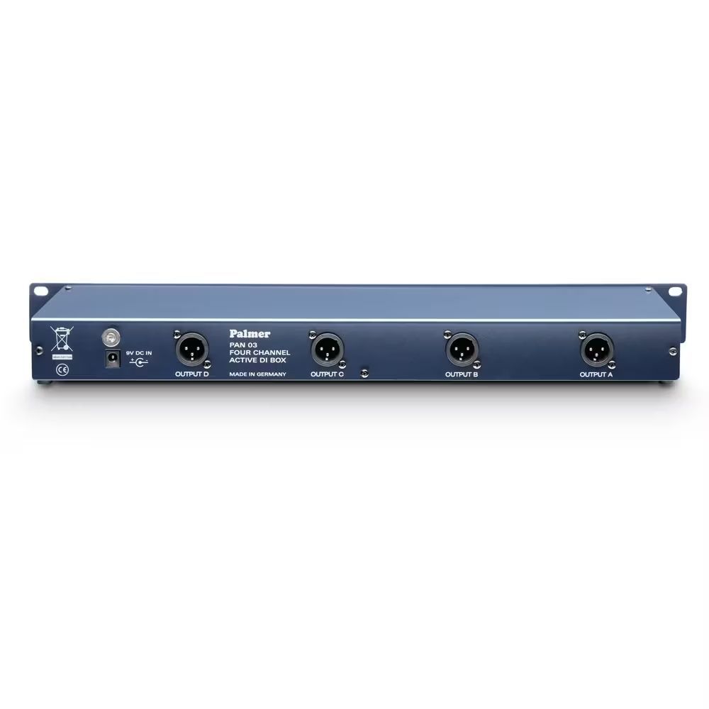 Palmer PAN 03 Audionomix aktive 19" DI-Box