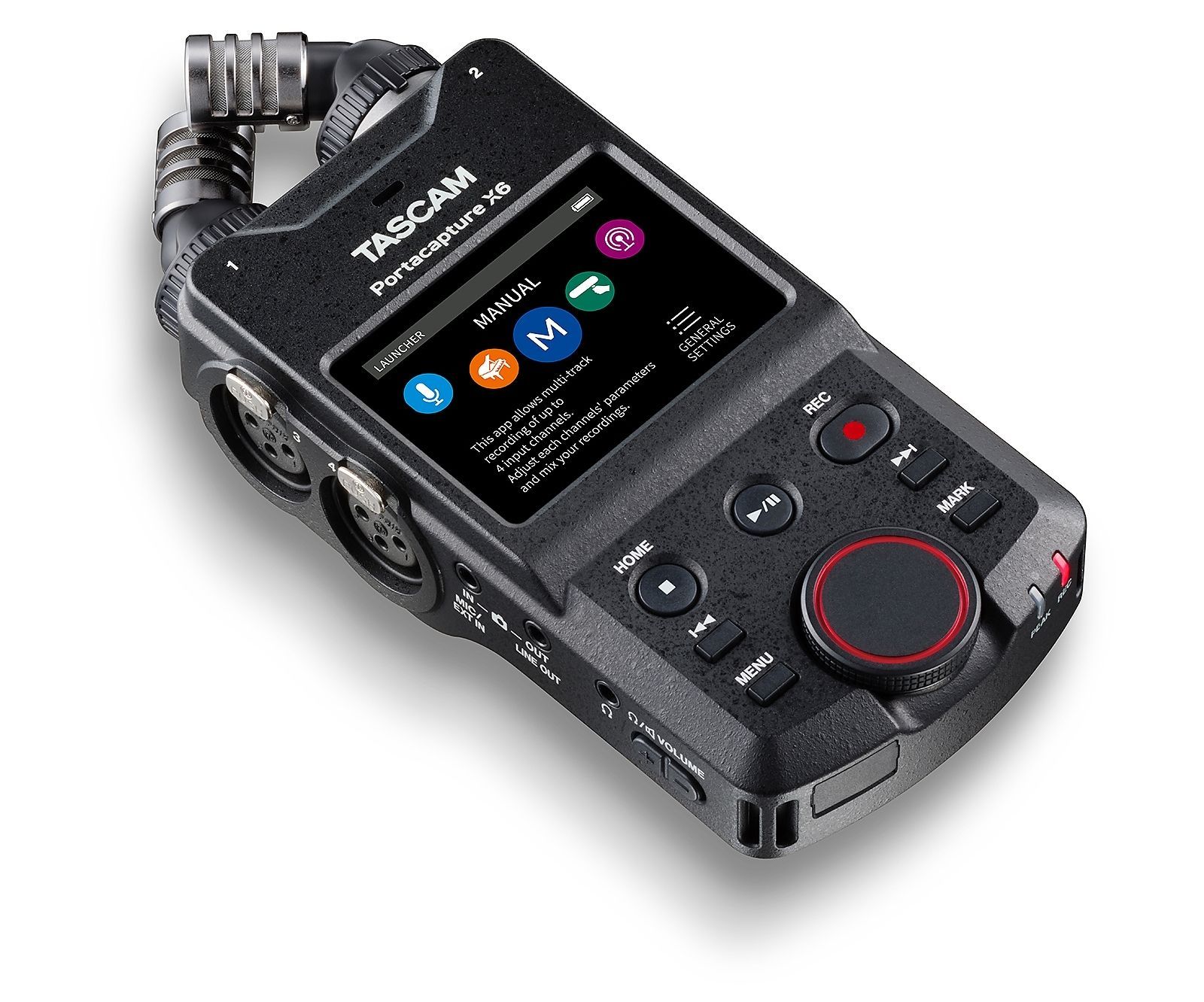 Tascam Portacapture X6 Portabler Handheld-Mehrspurrecorder