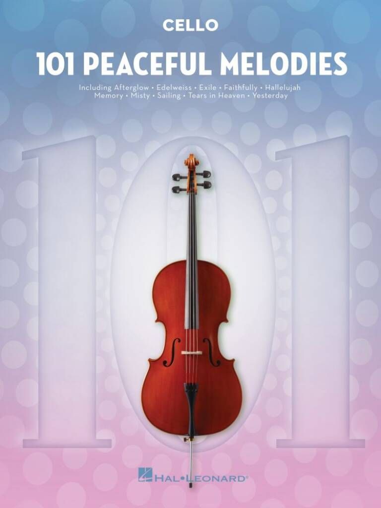 Noten 101 Peaceful Melodies for Cello Violoncello HL01995741_00054858_