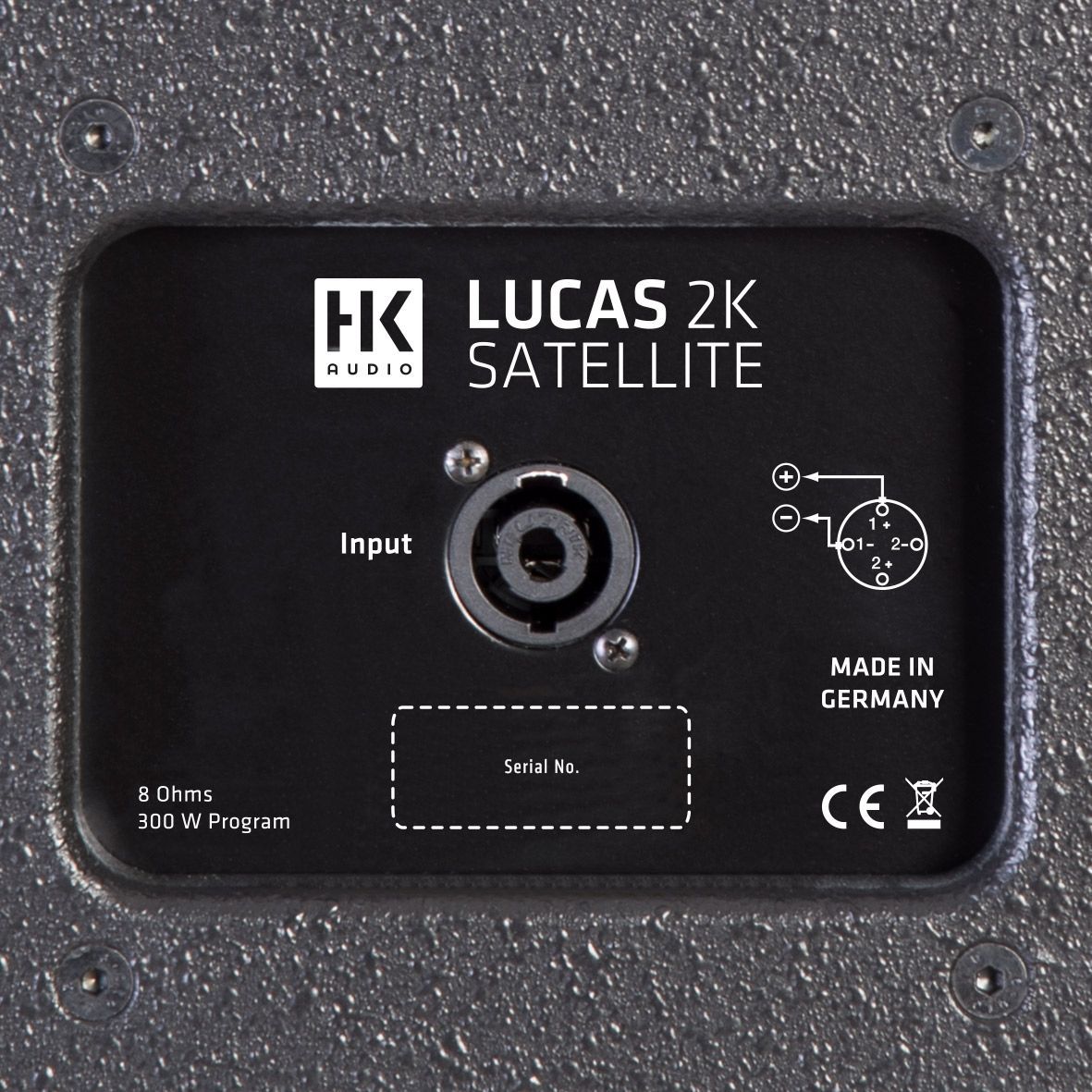 HK Audio LUCAS 2K15 Aktives 2.1 Stereo-PA-System für mobile DJ`s