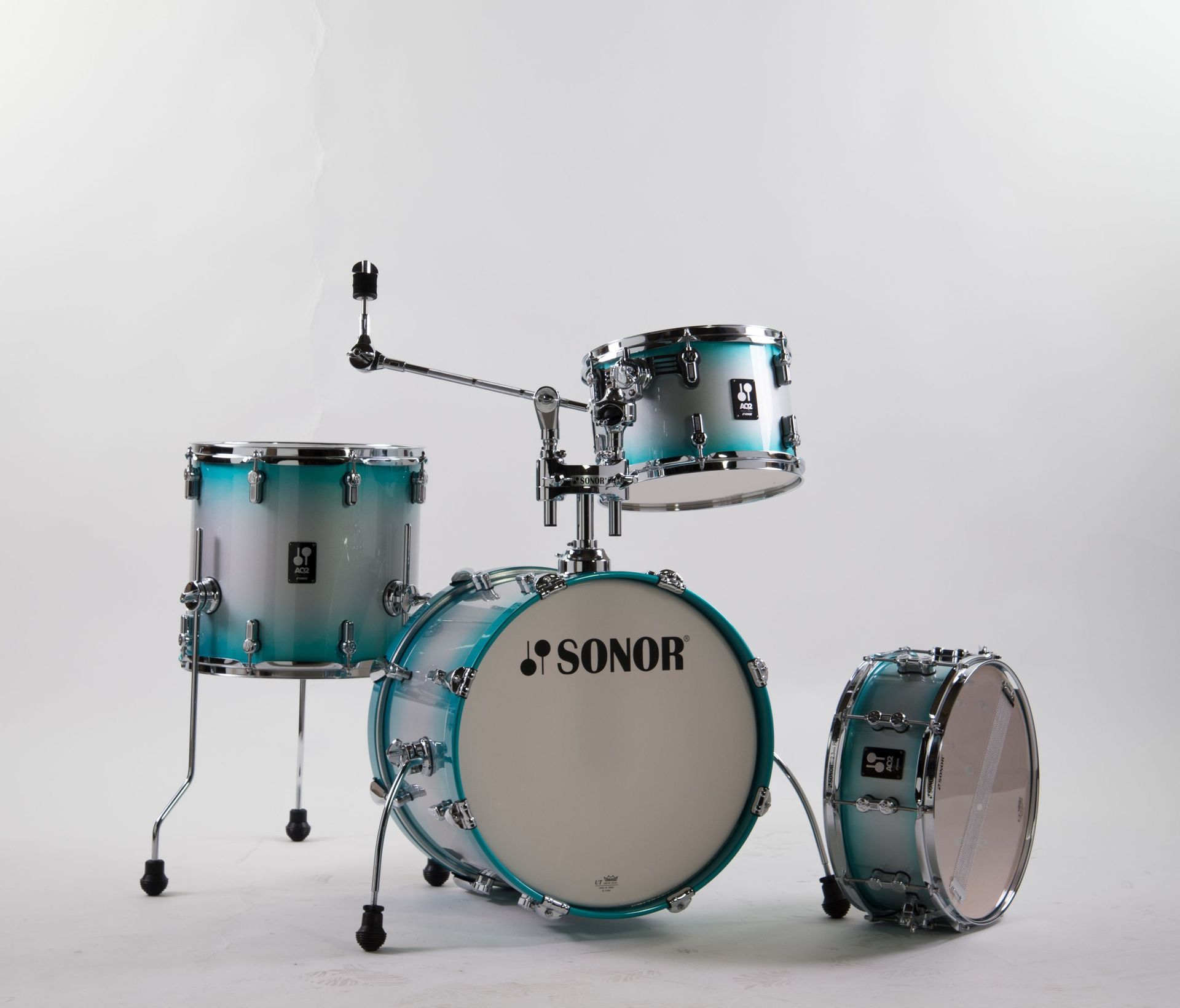 Sonor AQ2 Bop Set ASB aqua silver burst 18/12/14/ 14"x6" Snare