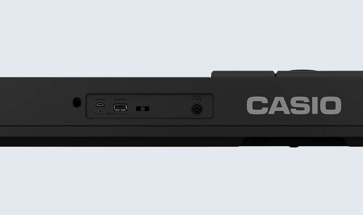 Casio CT-S500 Keyboard incl.Netzadapter, USB, Audio-in, incl.WUBT10 Casio CT-S500 Keyboard incl.Netzadapter, USB, Audio-in, incl.WUBT10