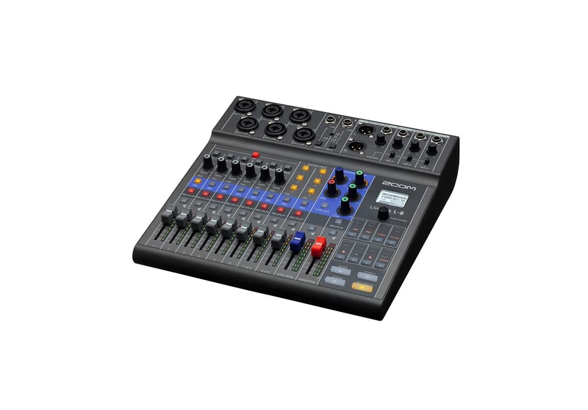 4515260021161 - L-8 LiveTrak Digital Mixer Recorder und Audiointerface für Podcast