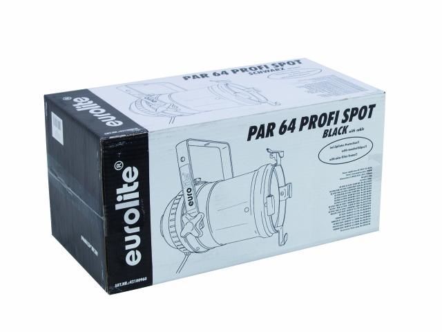 EUROLITE PAR 64 Profi Scheinwerfer, schwarz EUROLITE PAR 64 Profi Scheinwerfer, schwarz