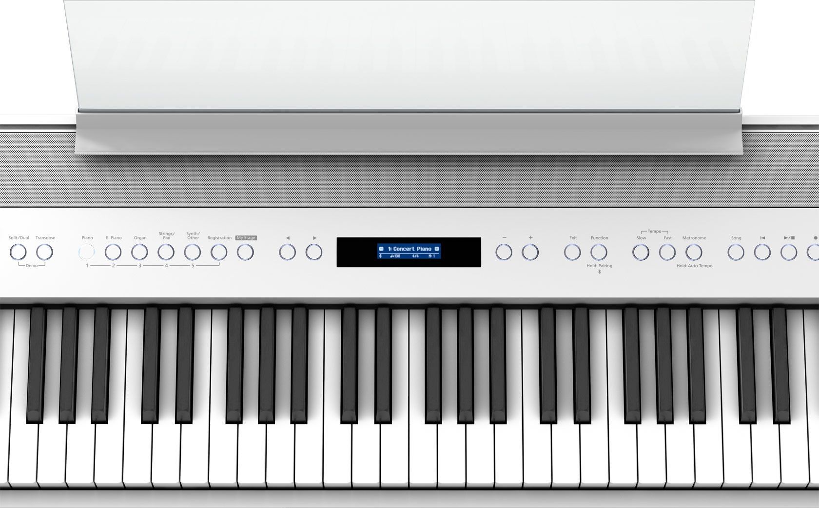 Roland FP-60X-WH Stagepiano weiß Digitalpiano mit Lautsprechern FP60X WH