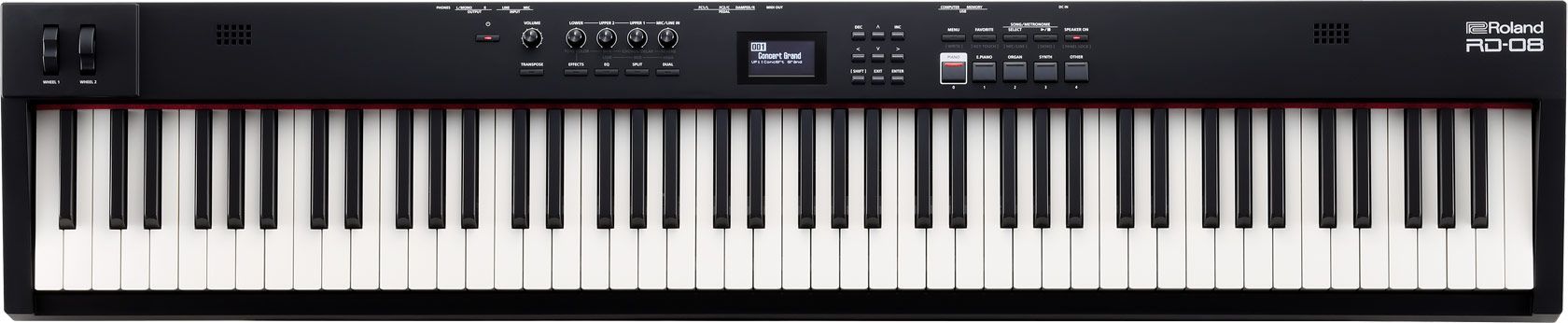 Roland RD-08 Stagepiano mit riesiger Soundauswahl, PHA 4 Hammermechanik_00052902_