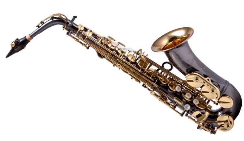 J.Keilwerth SX-90R Altsaxophon JK2400-5B-0, schwarz nickel, Etui+Zubehör