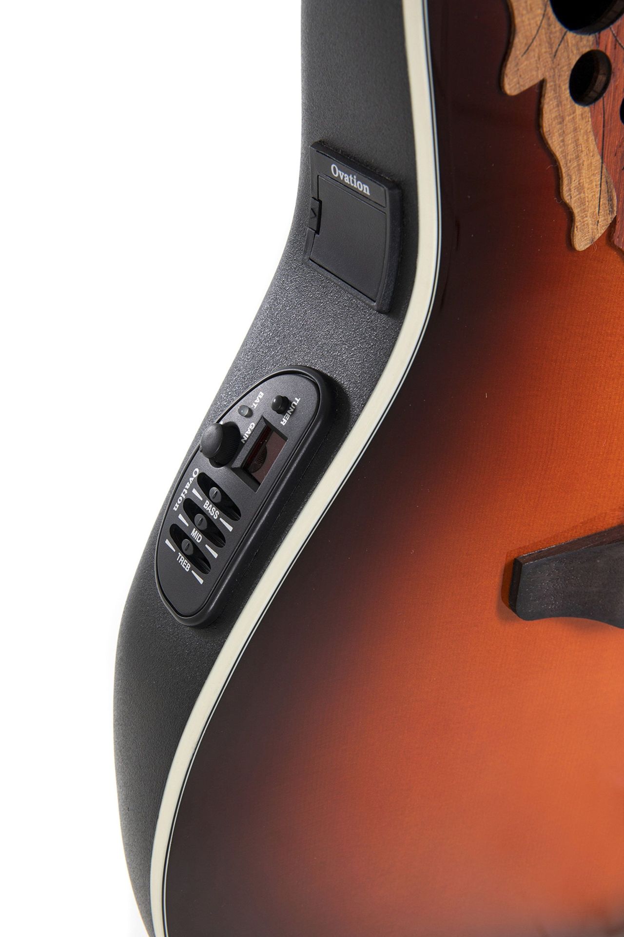 Ovation CE48-1-G Celibrity Elite Super Shallow-Cutaway Sunburst