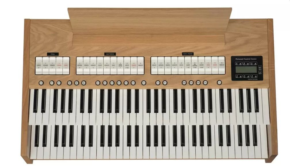 Content Compact 224 Intern- transportable Kirchenorgel, 4x24 Register, 2 Manuale