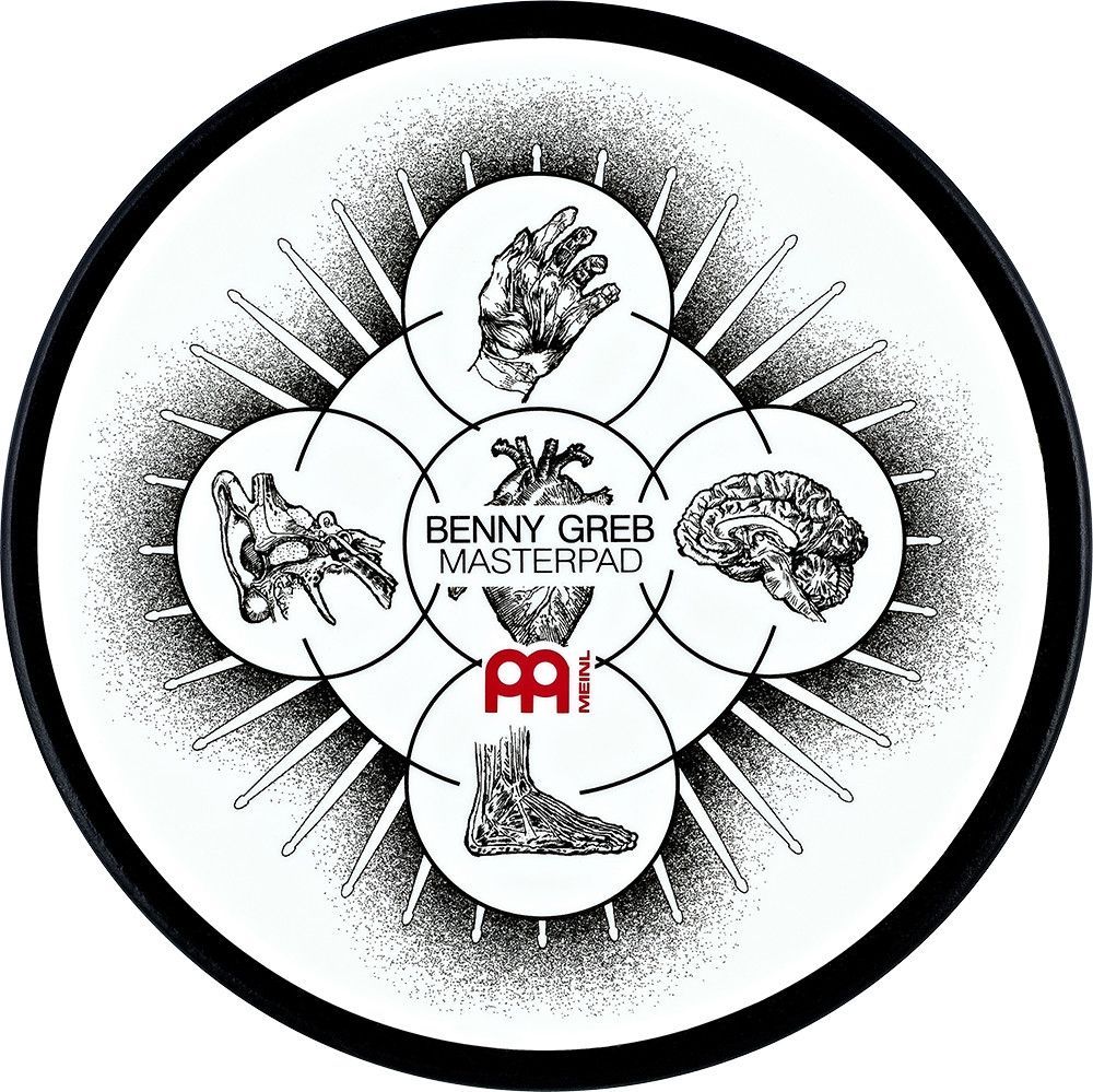 0840553012514 - MEINL MPP-6-BG Benny Greb Practice Pad 6 0840553012514 - MEINL MPP-6-BG Benny Greb Practice Pad 6