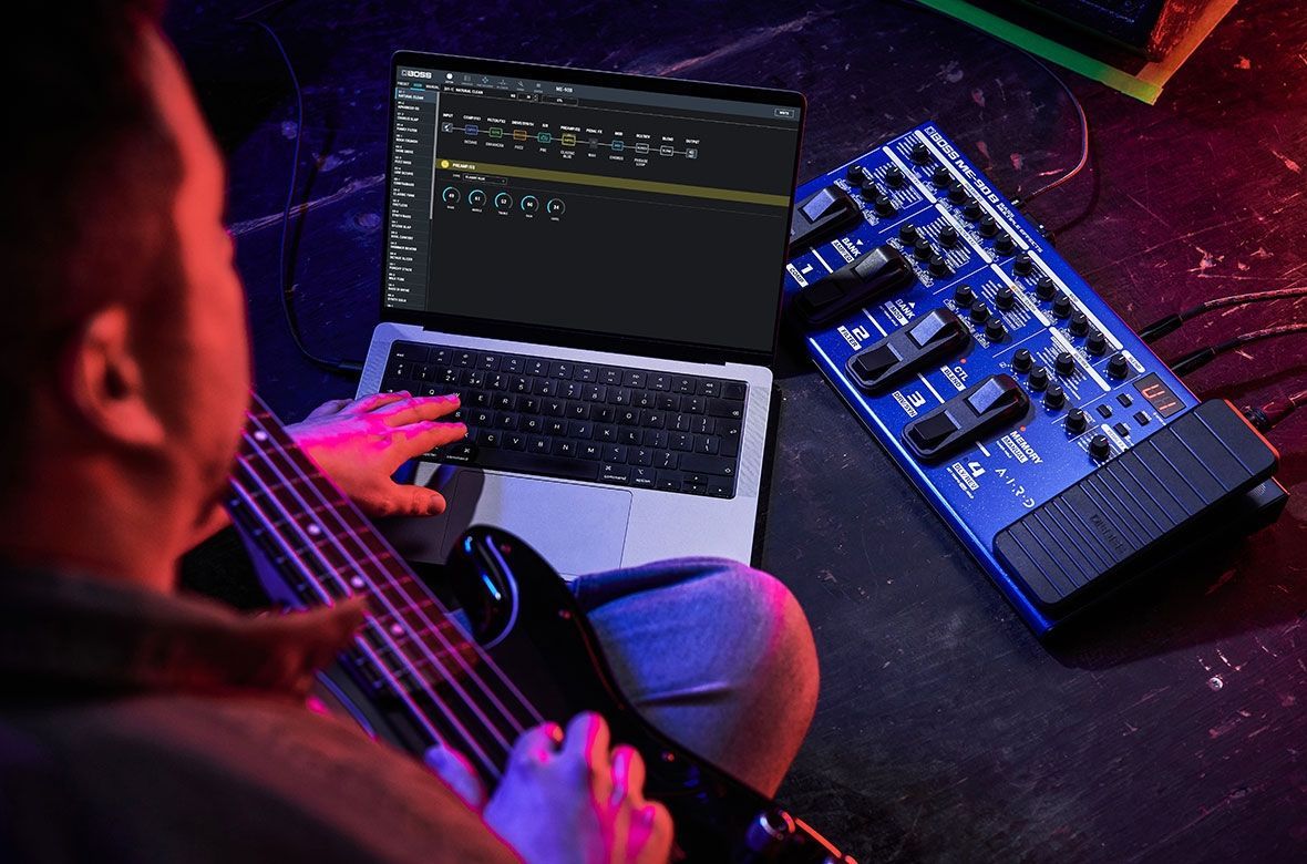 Boss ME-90B Multieffektgerät für E-Bass