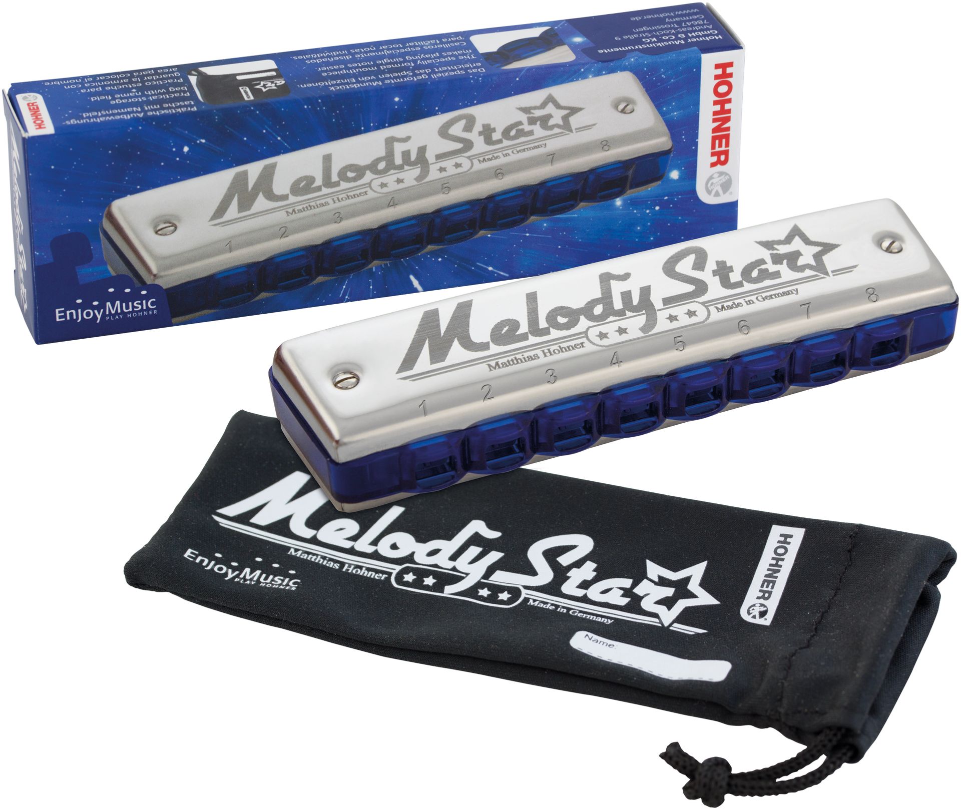 Hohner Melody Star C/16 Mundharmonika HOM90401