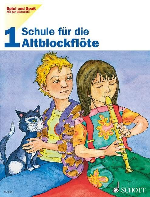 Noten Spiel und Spaß mit der Altblockflöte Band Vol.1 ED8641 _00009594_