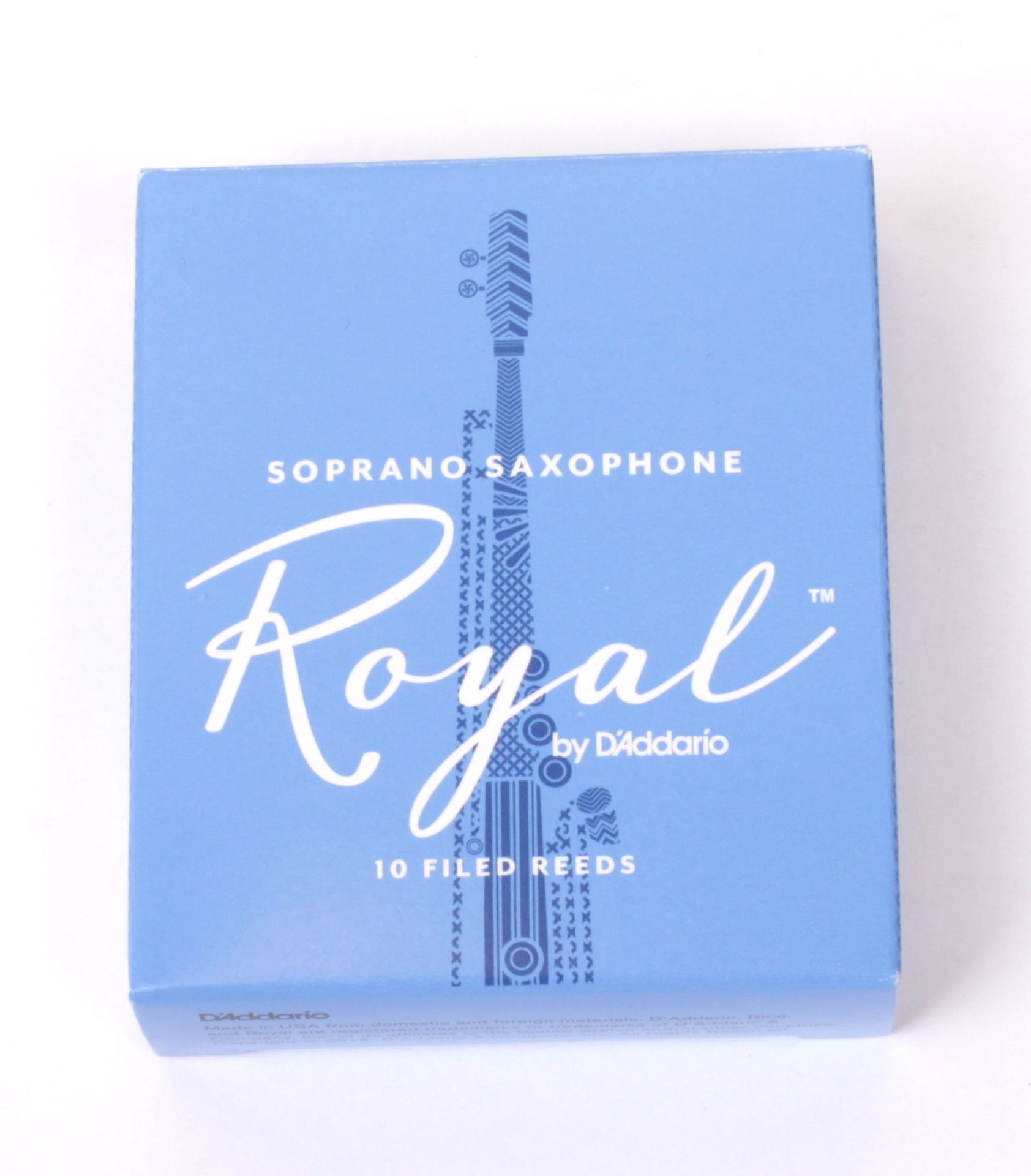 Daddario WoodWinds 4,0 Rico Royal Blatt Sopran-Saxophon 