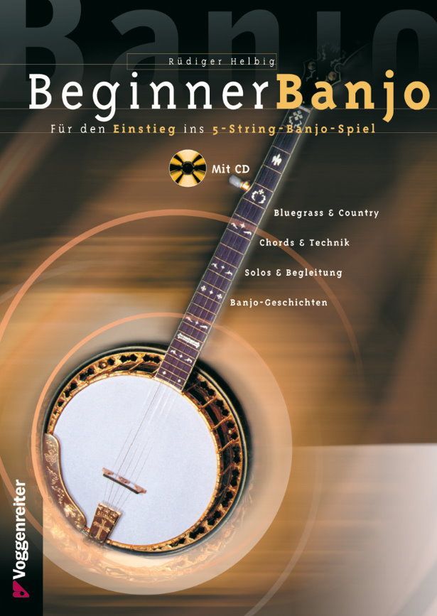 Schule Beginner Banjo 5 - Saiter Rüdiger Helbig Voggenreiter