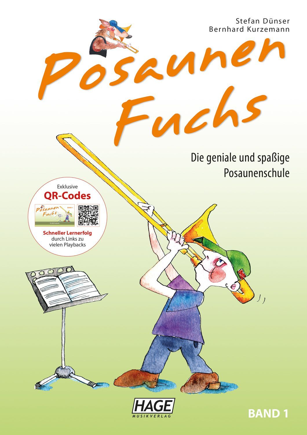 Schule Posaunen Fuchs - 1  HAGE EH 3811 Stefan Dünser. Bernhard Kurzemann