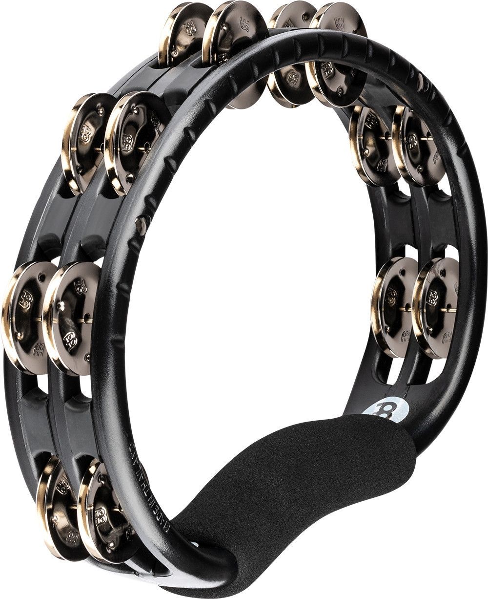 Hand Tambourine TMT1BK Steel Jingles