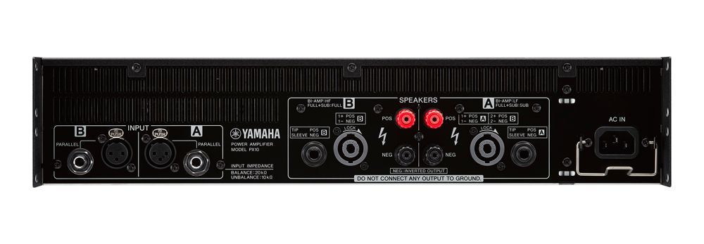 Yamaha PX 8 Digital Endstufe, 2 x 1050 Watt an 4 Ohm, 2 HE, 19", DSP