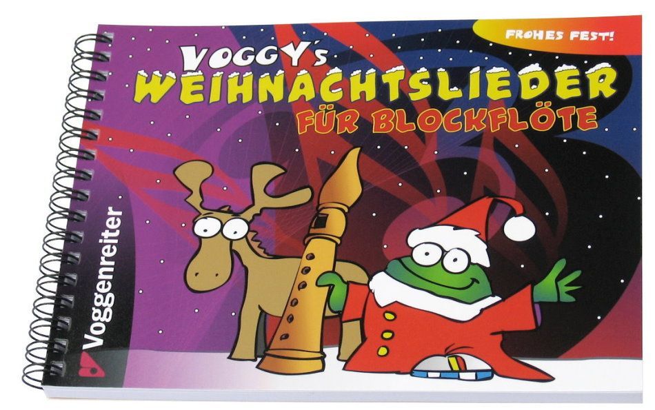 Noten Voggys Weihnachtslieder für Blockflöte Voggenreiter 0592