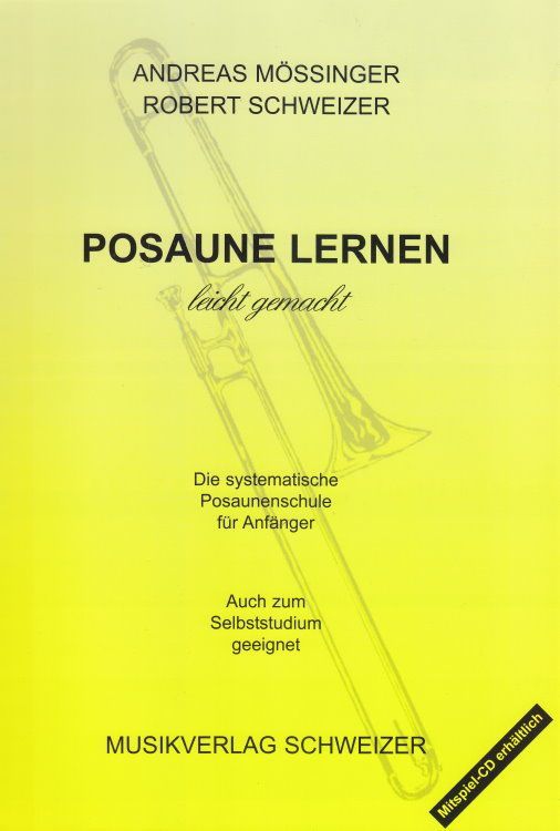 Schule Posaune lernen leicht gemacht Mössinger & Schweizer 401