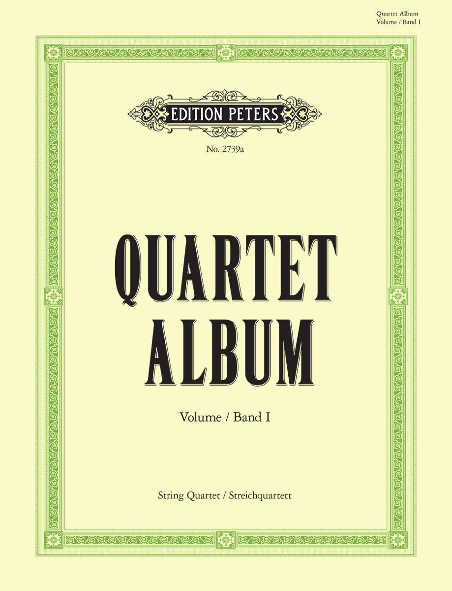 Noten Quartet-Album Band 1 für 2 Violinen & Viola, Cello Peters EP 2739a_00005491_