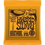 Ernie Ball EB-2222 E-Gitarren Saiten Hybrid Slinky .009-.046 