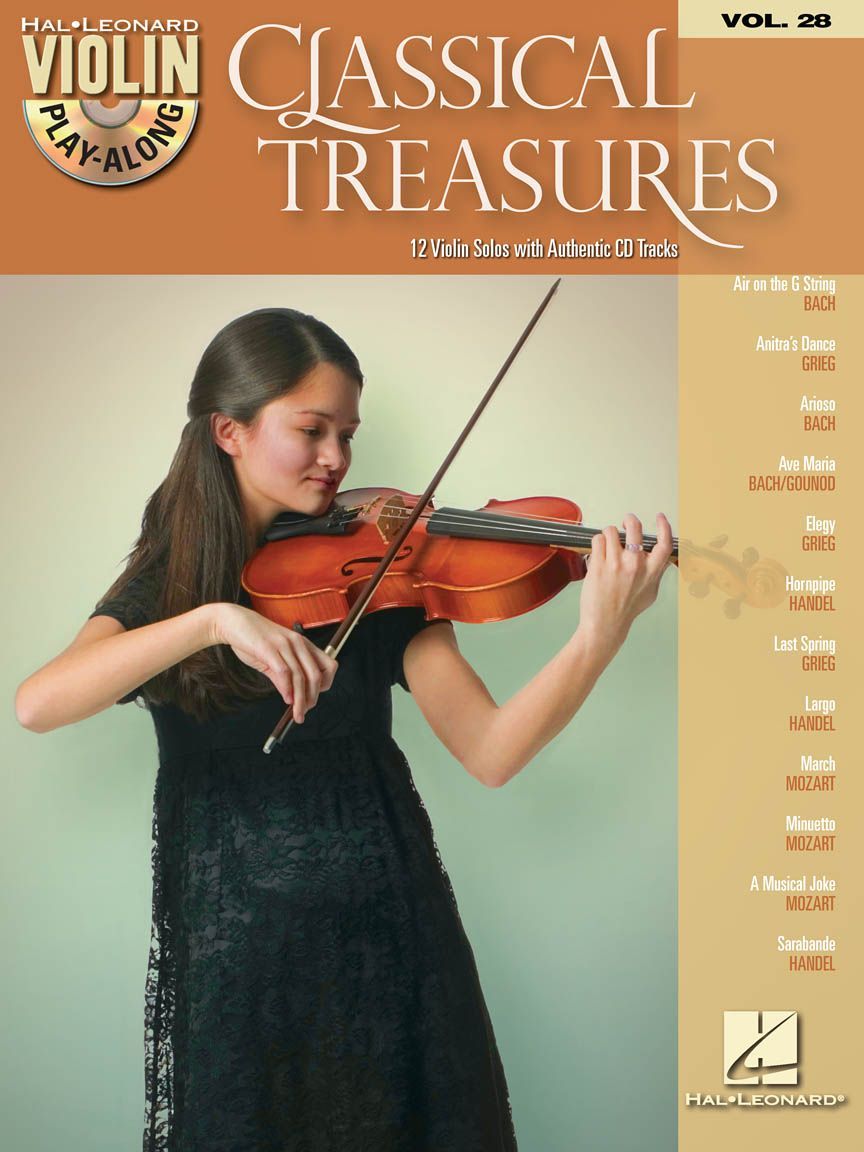 Noten Classical Treasures Violine Geige incl. Playback-CD Klassik HL 842647