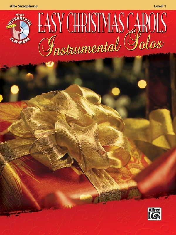 Noten Easy Christmas Carols incl. CD Altsaxophon Alfred 38754 Weihnachtslieder