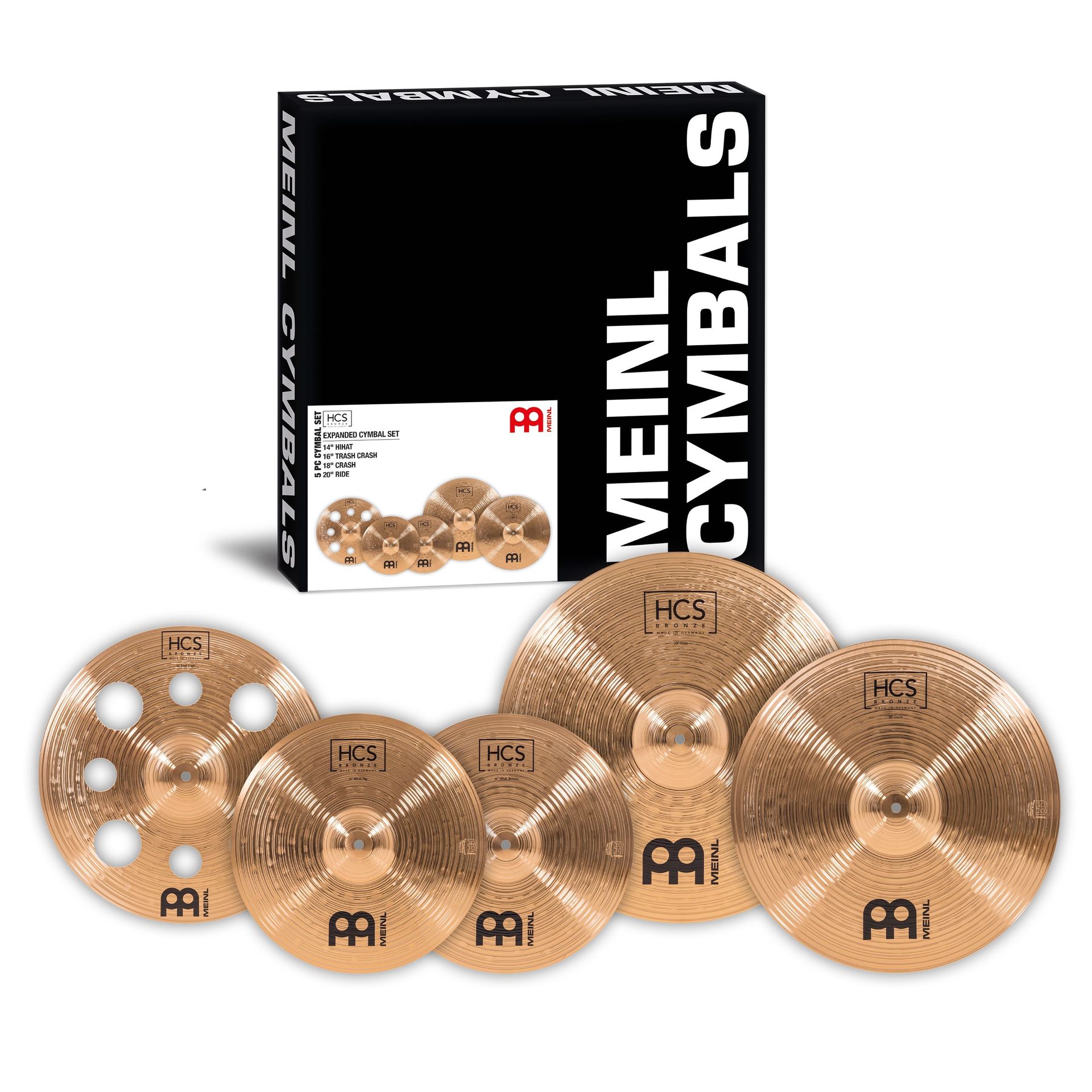 Meinl Cymbals HCS Bronze Deluxe Set