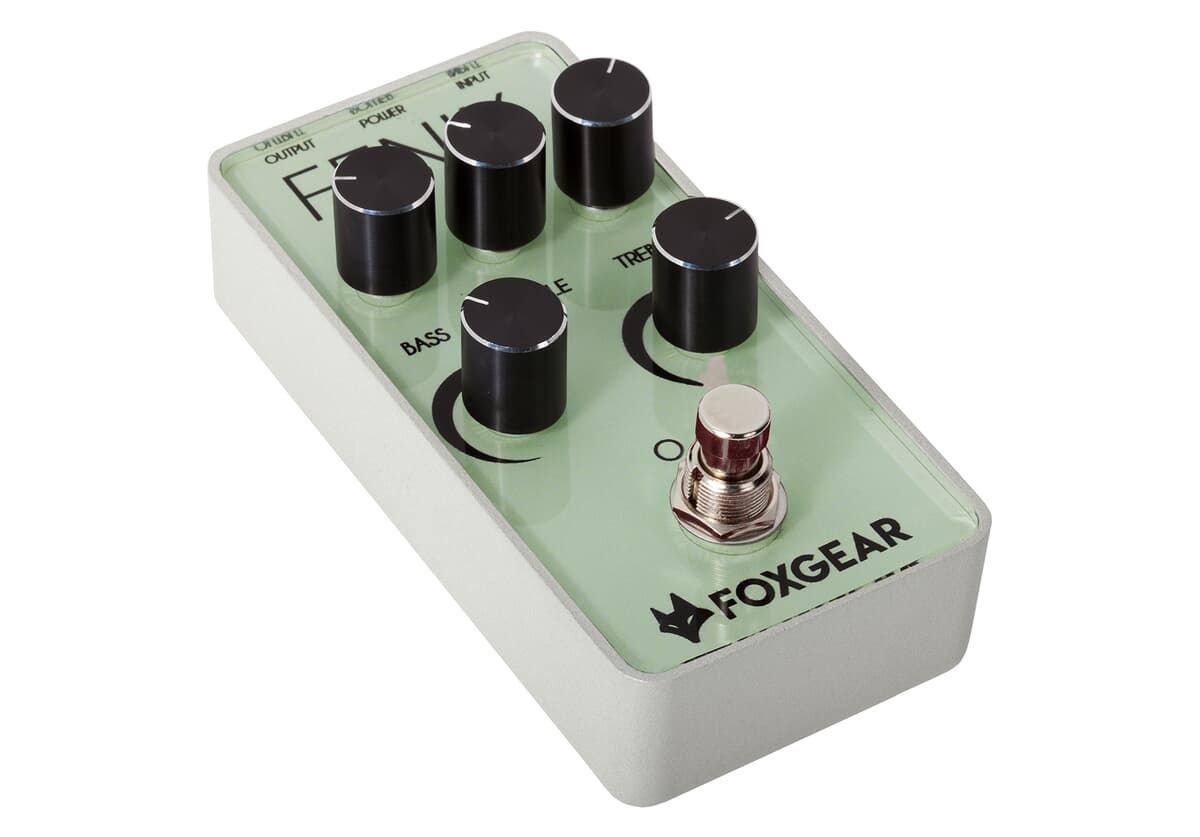 8057733069400 - Foxgear Fenix Drive-Pedal für E-Gitarre 8057733069400 - Foxgear Fenix Drive-Pedal für E-Gitarre