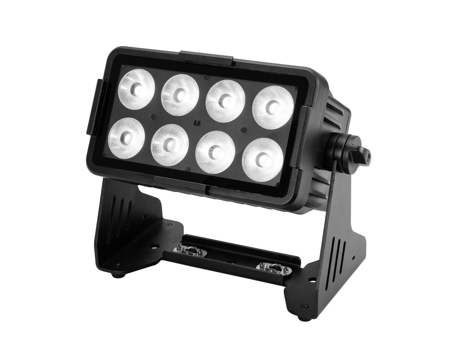 EUROLITE Multiflood IP 8x10W RGBW Wash LED Scheinwerfer Outdoor_00053998_