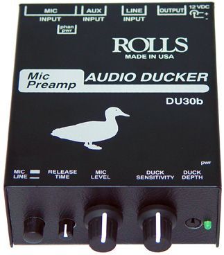 ROLLS DU-30B Preamp, Talkover, Ducker