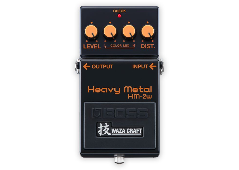 Boss HM-2 W Waza Heavy Metal Distortion 