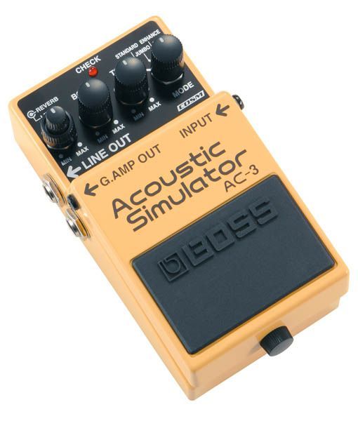 Boss AC-3 Acoustic Simulator, Effektgerät für E-Gitarre