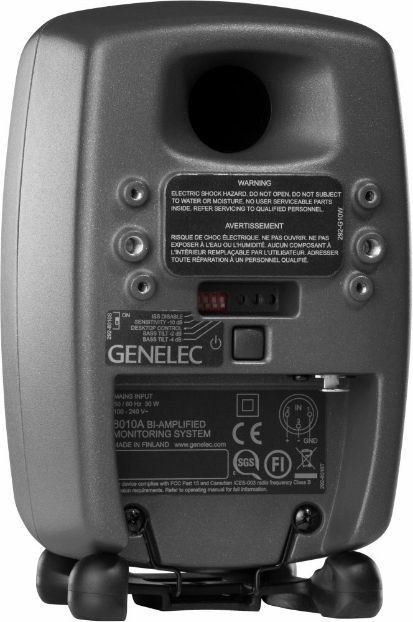 Genelec 8010 AP Studio Monitor Aktivlautsprecher Alugehäuse, anthrazit