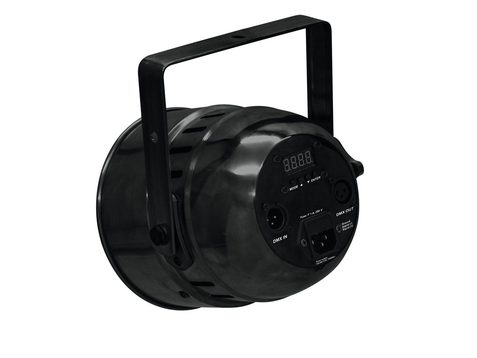 EUROLITE LED PAR-56 HCL Short schwarz PAR-Scheinwerfer mit RGBAW+UV-Farbmischung_00042675_