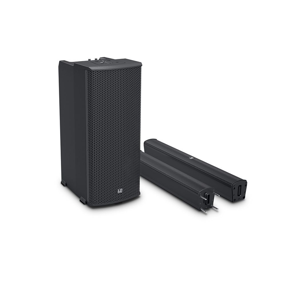 LD Systems Maui 11 G2 Kompaktes PA-Säulensystem mit Mixer und Bluetooth  schwarz